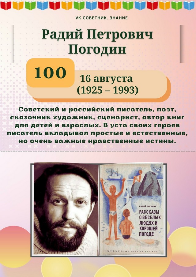 100 лет со дня рождения Радия Погодина